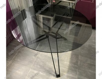 СТОЛ VENETO D110 ДЫМЧАТЫЙ — фото 4