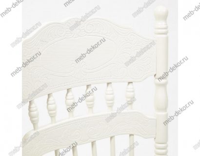 Стул с твердым сиденьем 828 S Ivory white — фото 2