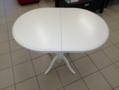 Обеденная группа SOLERNO и 4 стула Opera (OP-SC) Бирюзовая ткань (H180-19), Ivory White — фото 2