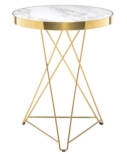 Стол Milena white / gold — фото 1
