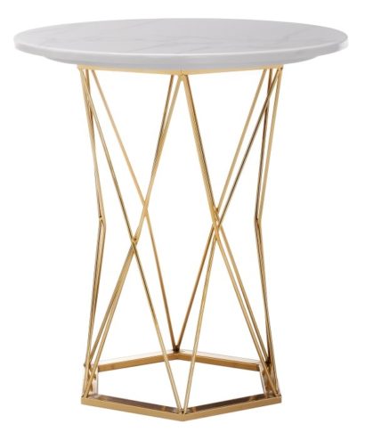 Стол Melan white / gold — фото 2