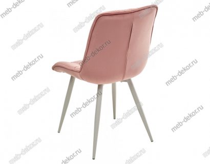 Стул MONACO UF910-08 PINK, велюр/капучино каркас — фото 3