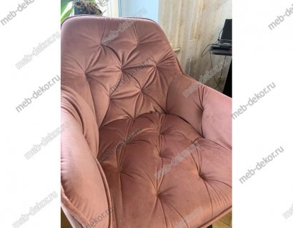 Стул MALTA BLUVEL-52 PINK, велюр — фото 4