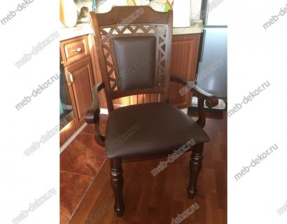 Кресло MK-4521-LW CHARLIZE цвет: Light Walnut — фото 2