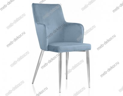 Стул на металлокаркасе Benza blue — фото 1
