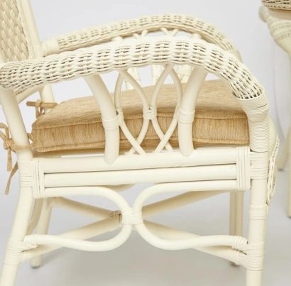 Комплект обеденный Андреа Гранд (Grand Andrea Elephant Ivory) нат. ротанг (TCH White) — фото 13