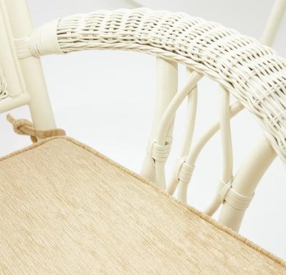 Комплект обеденный Андреа Гранд (Grand Andrea Elephant Ivory) нат. ротанг (TCH White) — фото 9