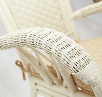 Комплект обеденный Андреа Гранд (Grand Andrea Elephant Ivory) нат. ротанг (TCH White) — фото 10