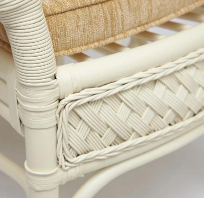 Комплект обеденный Андреа Гранд (Grand Andrea Elephant Ivory) нат. ротанг (TCH White) — фото 4