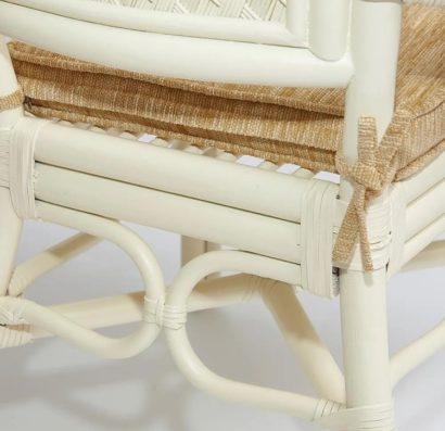 Комплект обеденный Андреа Гранд (Grand Andrea Elephant Ivory) нат. ротанг (TCH White) — фото 12