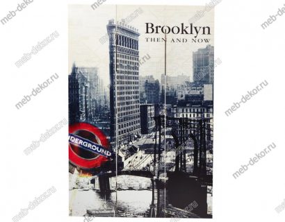 Ширма Brooklyn (3 створки) (Серый) — фото 4
