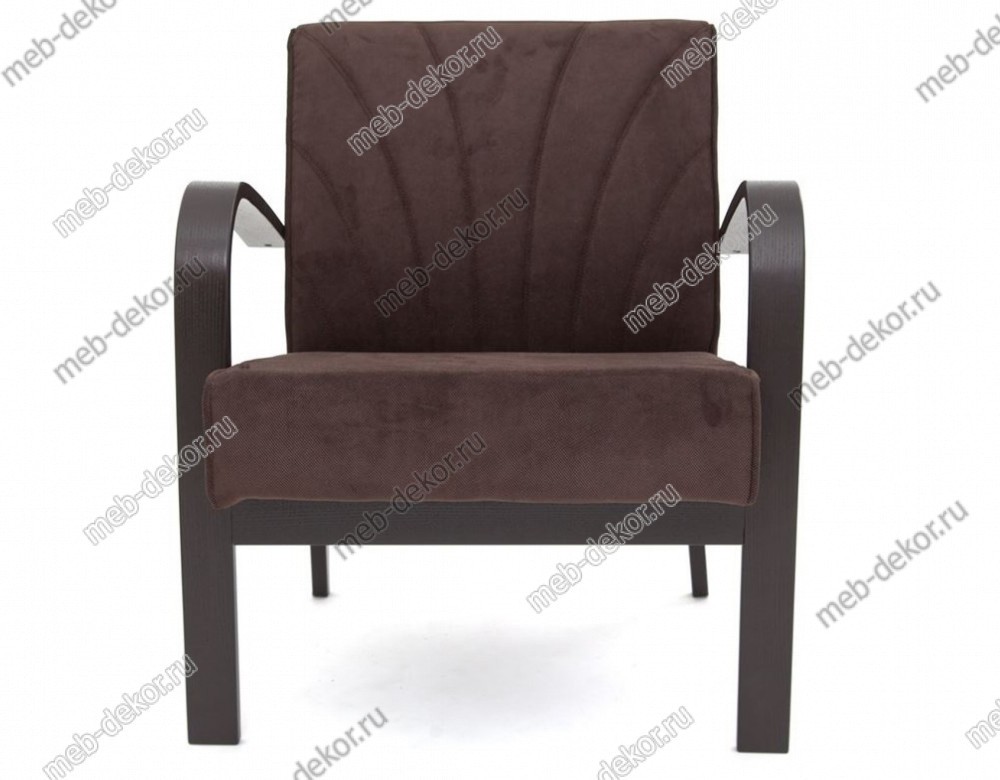 Кресло Шелл (Венге/ткань Verona Wenge/кант Verona Wenge)