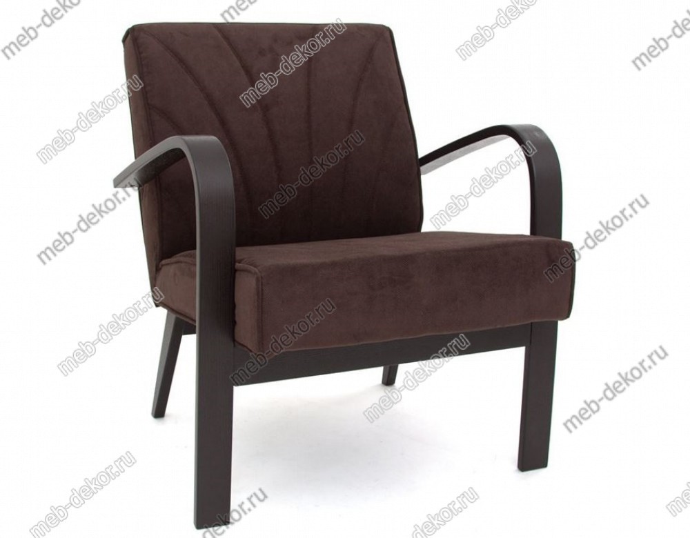 Кресло Шелл (Венге/ткань Verona Wenge/кант Verona Wenge)