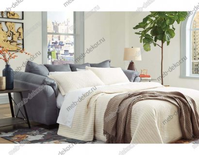 Диван Darcy 7500936 3-местный раскладной 229х97х94 см Серый — фото 2