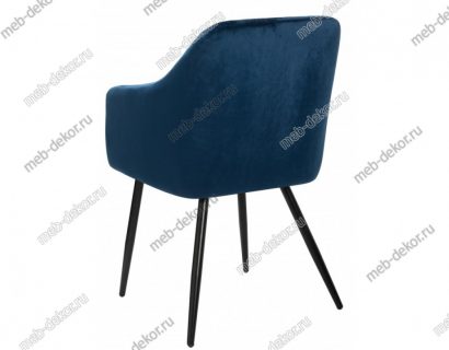 Стул на металлокаркасе Slam dark blue — фото 4