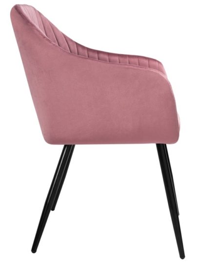 Стул на металлокаркасе Slam dark pink — фото 6