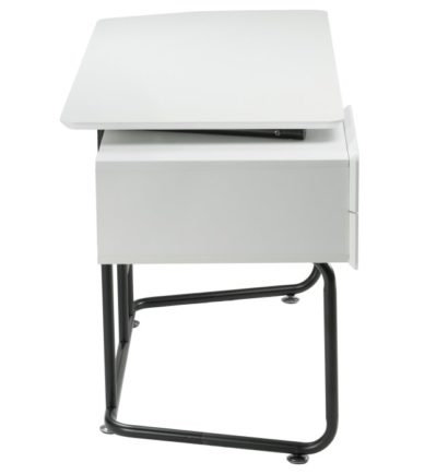 Компьютерный стол Desk white / black — фото 4