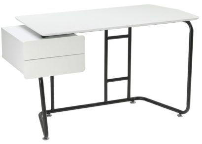 Компьютерный стол Desk white / black — фото 1