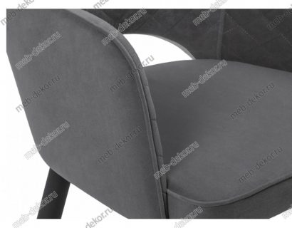 Стул на металлокаркасе Vener dark gray — фото 5