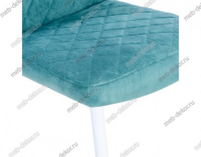 Стул Leset Шейл Каркас белый, Велюр ULTRA MINT Ментол — фото 4