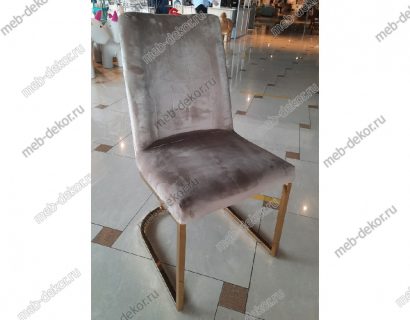 Стул DX-2055-1 MK-6958-BG золотые ножки 64х60х84 см Бежевый — фото 1
