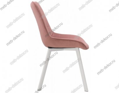 Стул на металлокаркасе Hagen pink / white — фото 4