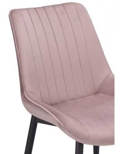 Стул на металлокаркасе Seda light purple — фото 4