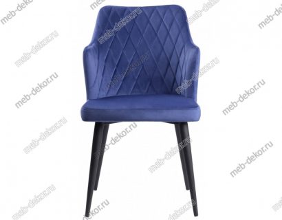 Стул на металлокаркасе Velen dark blue — фото 2