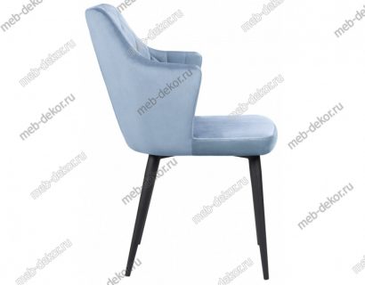 Стул на металлокаркасе Velen light blue — фото 4