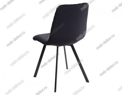 Стул DAIQUIRI BLUVEL-19 BLACK, велюр — фото 2