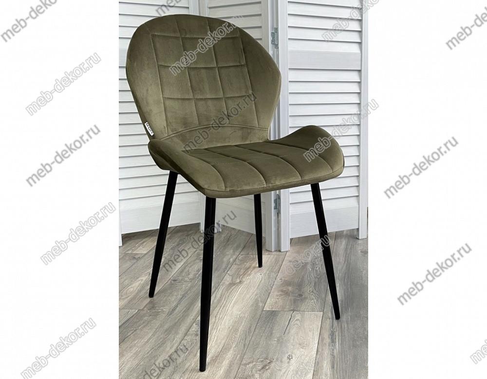 Стул FLOWER BLUVEL-77 ASH GREEN, велюр