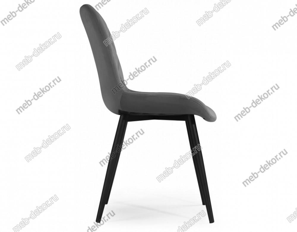Стул на металлокаркасе Fox dark grey