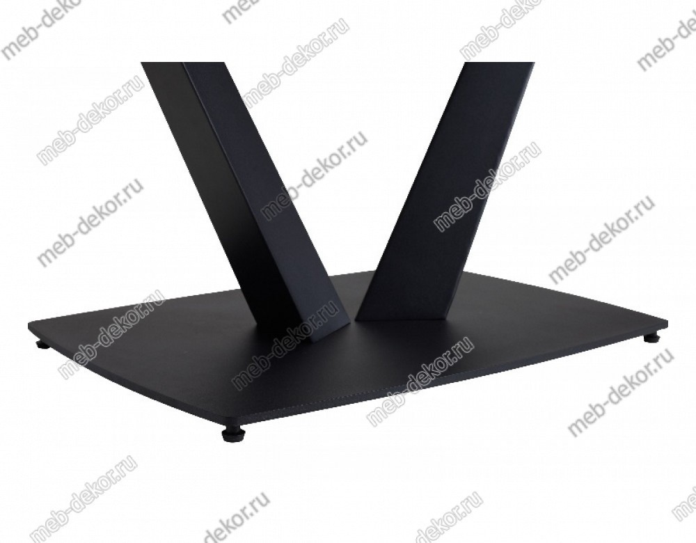 Стол ALATRI 120 SINTERED STONE MATT BLACK MARBLE / BLACK