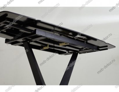 Стол ALATRI 120 SINTERED STONE MATT BLACK MARBLE / BLACK — фото 3