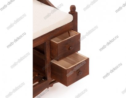 Обувница с 2-я ящиками Secret De Maison AZUR ( mod.TT-BH004) (Орех (Walnut)) — фото 7