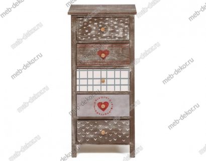 Тумба с 5 ящиками Secret De Maison Christmas 5 (HX16-011NS) (Brown antique) — фото 8