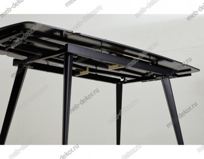 Стол ELIOT 120 MATT BLACK MARBLE SINTERED STONE/ BLACK — фото 10