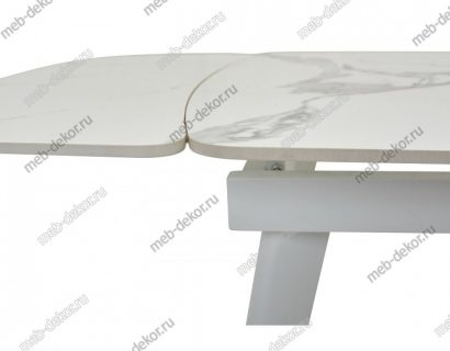 Стол ELIOT 120 GLOSS STATUARIO WHITE SINTERED STONE / WHITE — фото 7