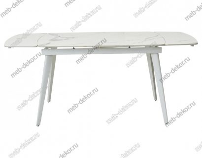 Стол ELIOT 120 GLOSS STATUARIO WHITE SINTERED STONE / WHITE — фото 6