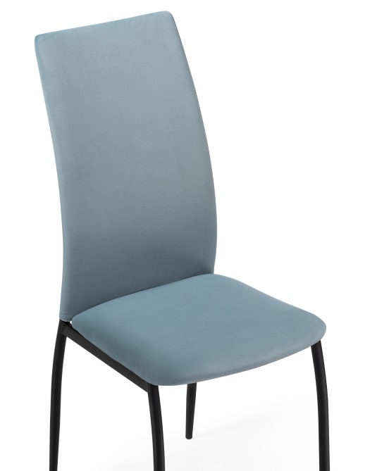 Стул Tod light blue / black