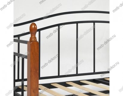 Кровать Landler + основание из деревянных ламелей (90 см x 200 см) — фото 2