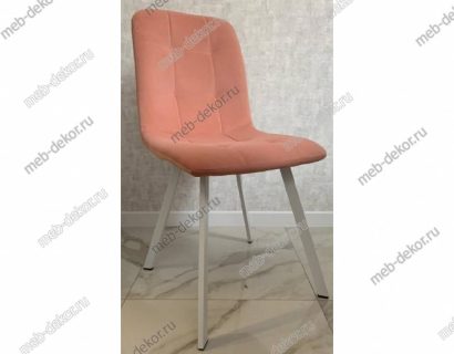 Обеденная группа ELIOT 120 GLOSS STATUARIO WHITE SINTERED STONE и 4 стула Bruk light pink — фото 7