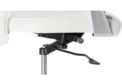 Компьютерное кресло Sarabi white / satin chrome — фото 3