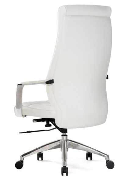 Компьютерное кресло Sarabi white / satin chrome — фото 5