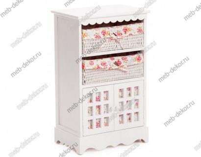 Комод с 2-мя корзинами Secret De Maison LE RAY ( mod.TT-WC004 )(Белый (White)) — фото 1