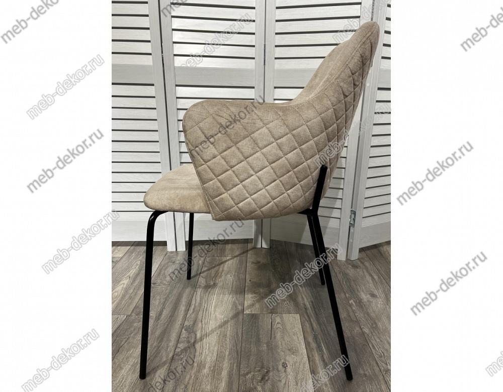 Стул AMARETTO VBP206 античный светло-бежевый/ черный каркас
