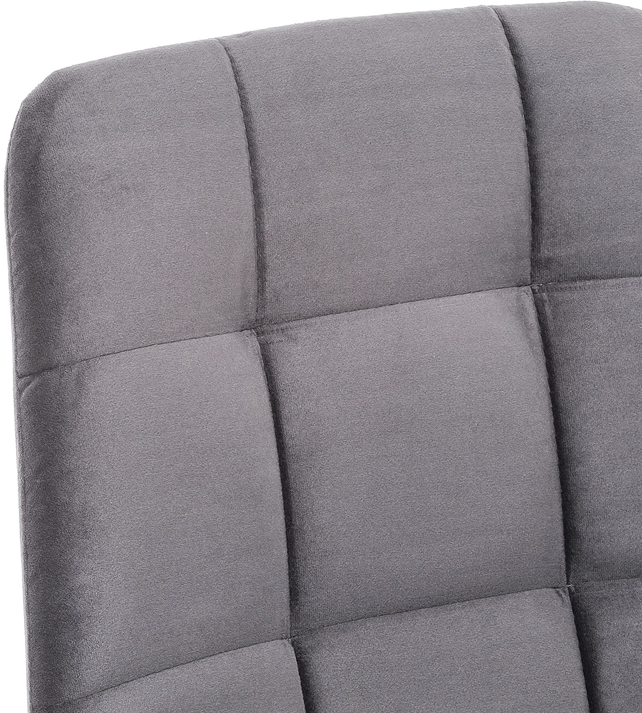 Стул Leset Скай Профиль Металл Белый/Велюр ULTRA GRAFIT Графит