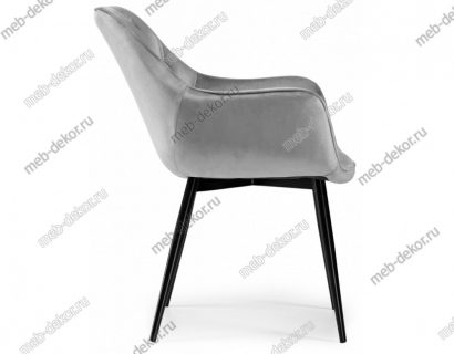 Стул на металлокаркасе Remo light gray — фото 3