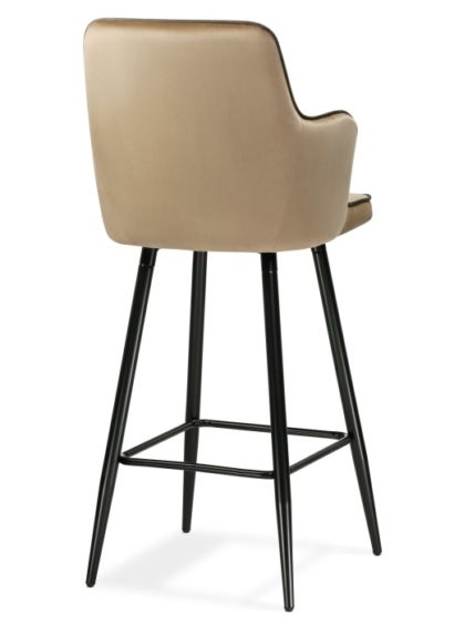 Барный стул Feona dark beige — фото 2