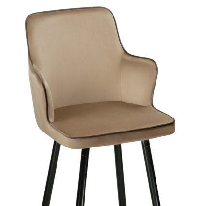 Барный стул Feona dark beige — фото 3